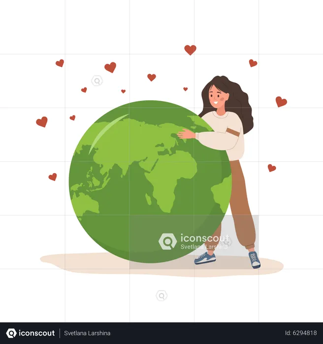 International Mother Earth day  Illustration