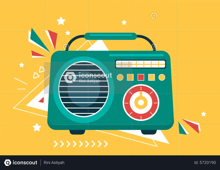 International Radio Day  Illustration