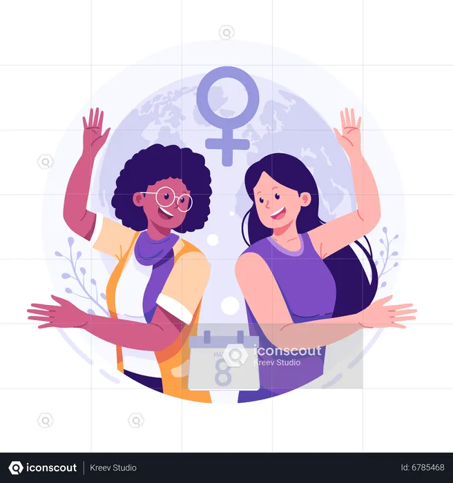 International women's day  Illustration