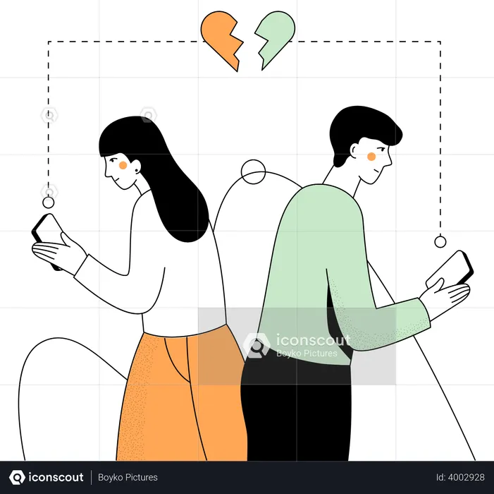 Internet dating  Illustration