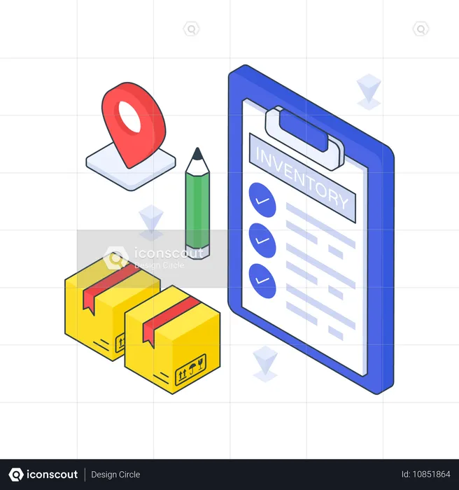 Inventarliste  Illustration