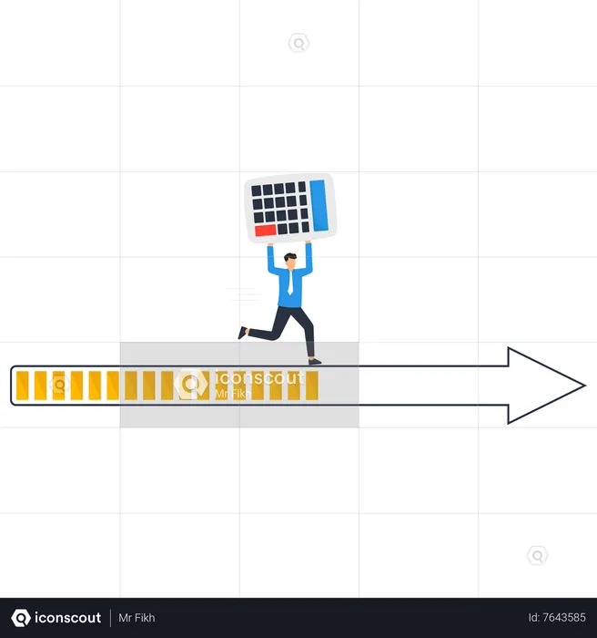 Progreso de la inversión  Ilustración