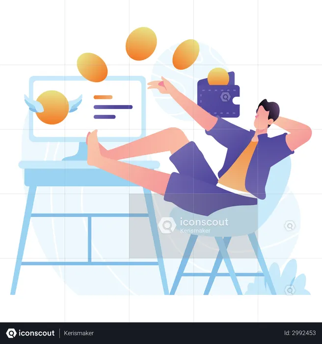 Investissement en liberté financière  Illustration