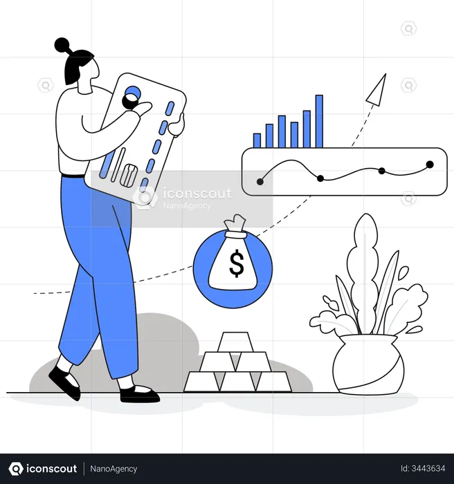 Investition in Bank-FD  Illustration