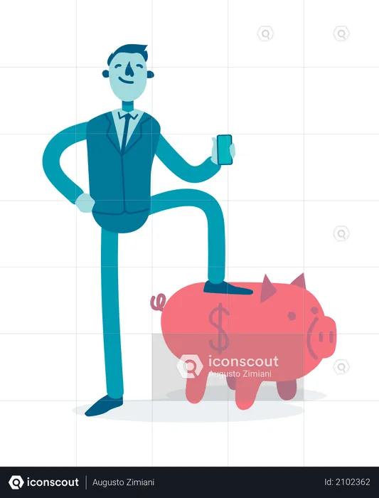 Investment Expert  Illustration