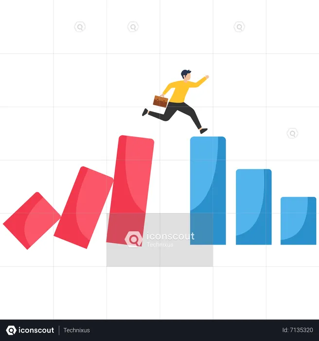 Investment financial crisis  Illustration