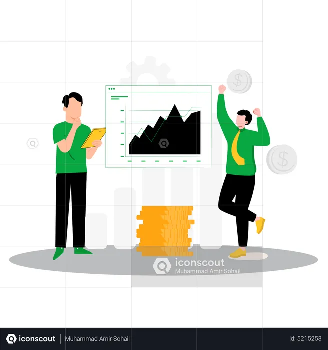 Investment growth  Illustration