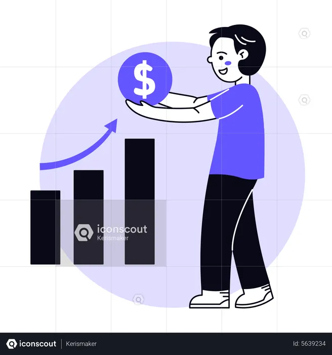 Investment growth  Illustration