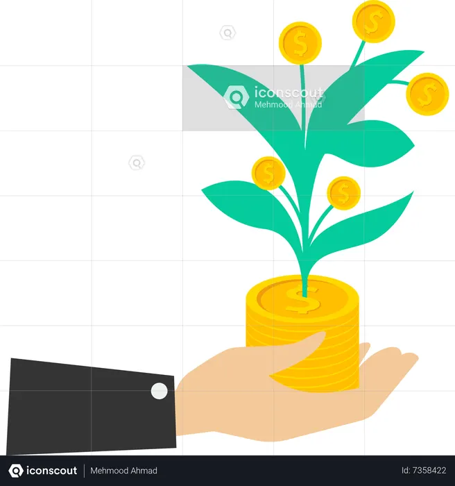 Investment growth  Illustration