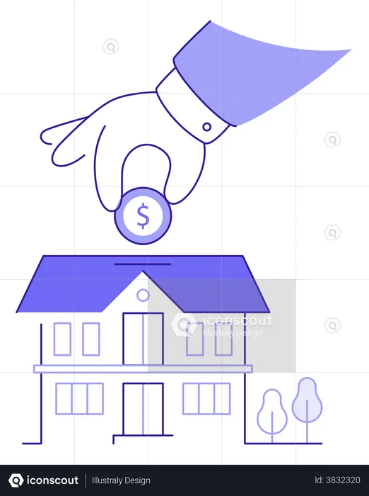 Investment In Real Estate  Illustration