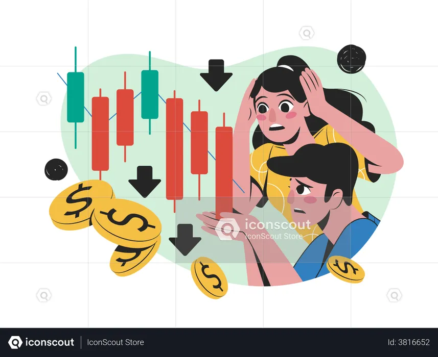 Investment Loss  Illustration