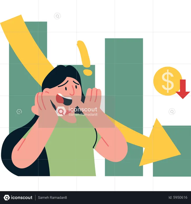 Investment loss  Illustration