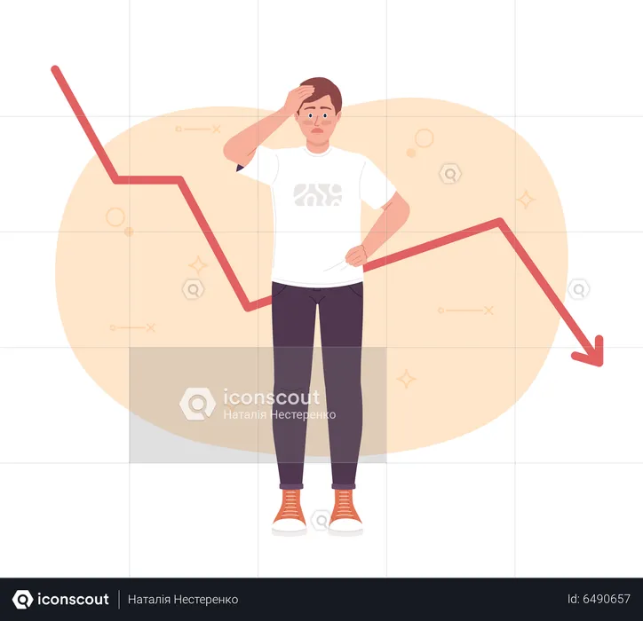 Investment loss  Illustration