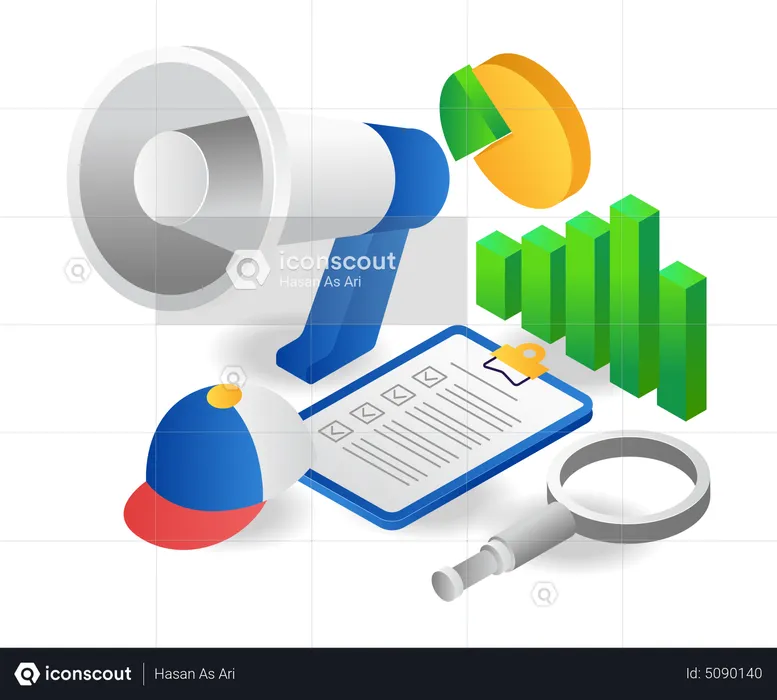 Investment marketing analysis  Illustration
