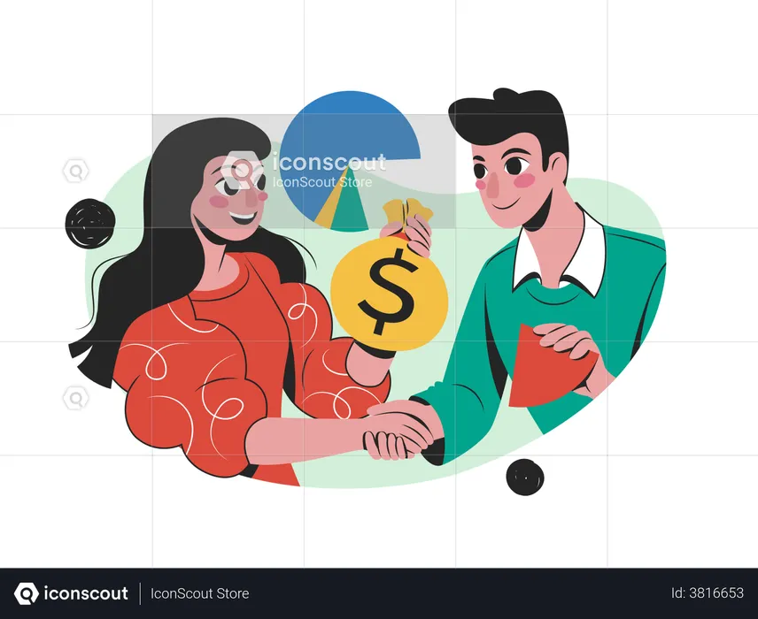 Investment profit  Illustration