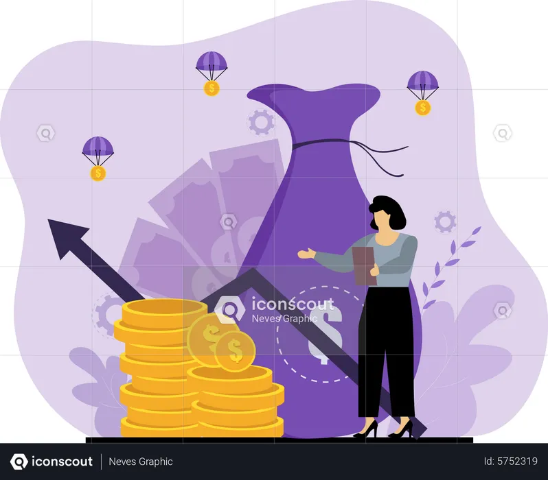 Investment Profit  Illustration