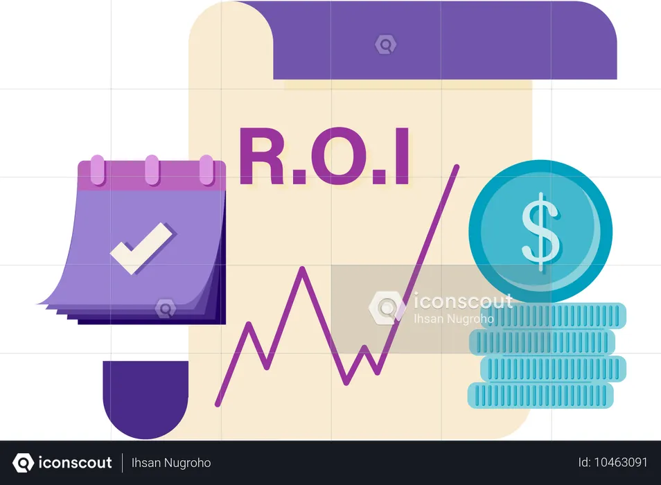 Investment return growth  Illustration