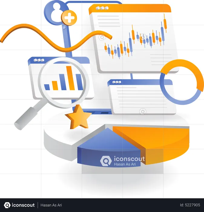 Investment trading strategy  Illustration