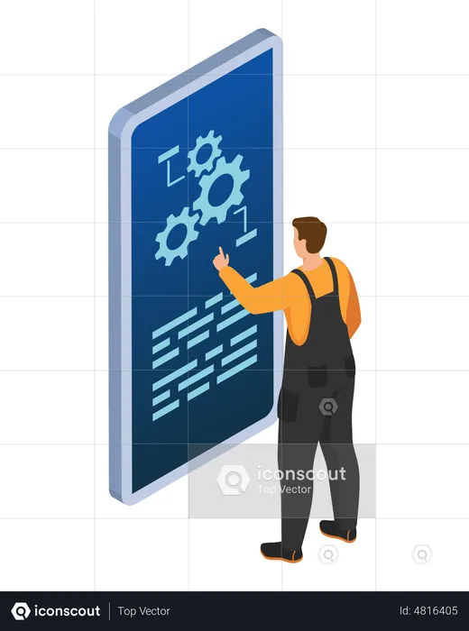 Iot application  Illustration