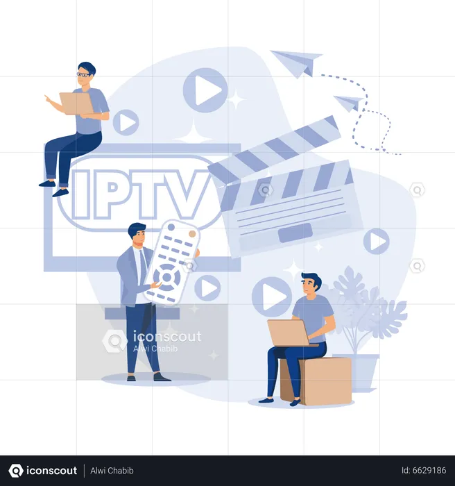 IPTV  Illustration