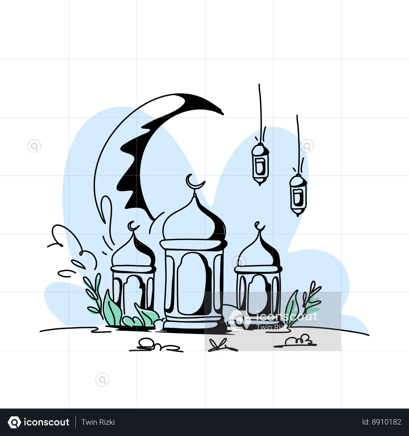 ramadan lantern gif