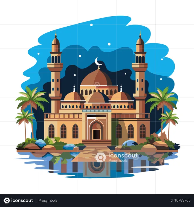 Islamic Masjid  Illustration