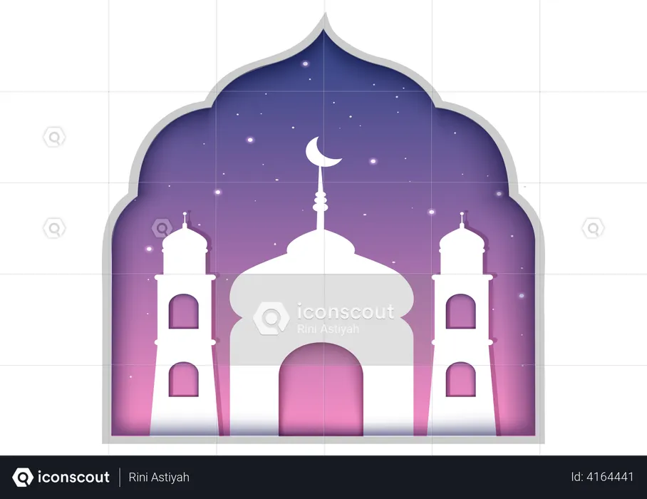 Islamic Masjid  Illustration