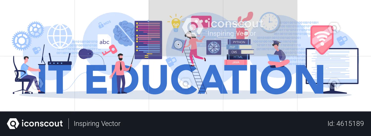 IT education  Illustration