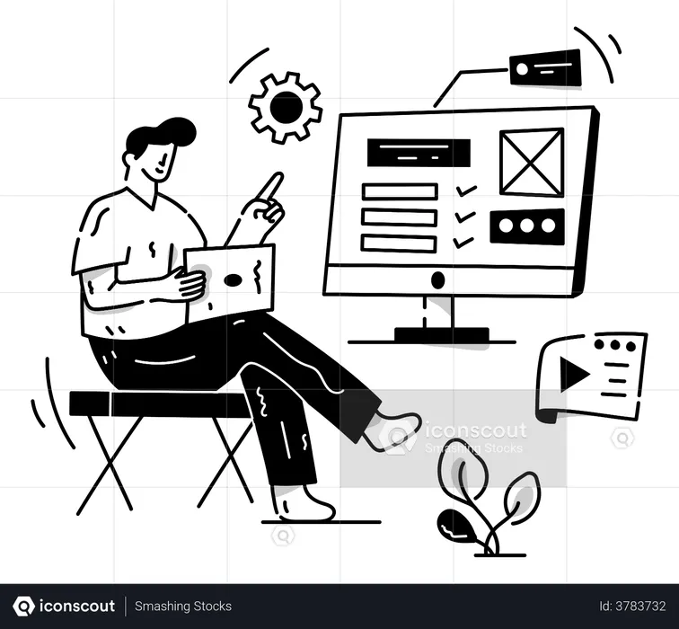IT Manager  Illustration