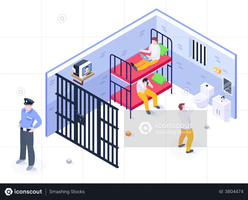 Jail  Illustration