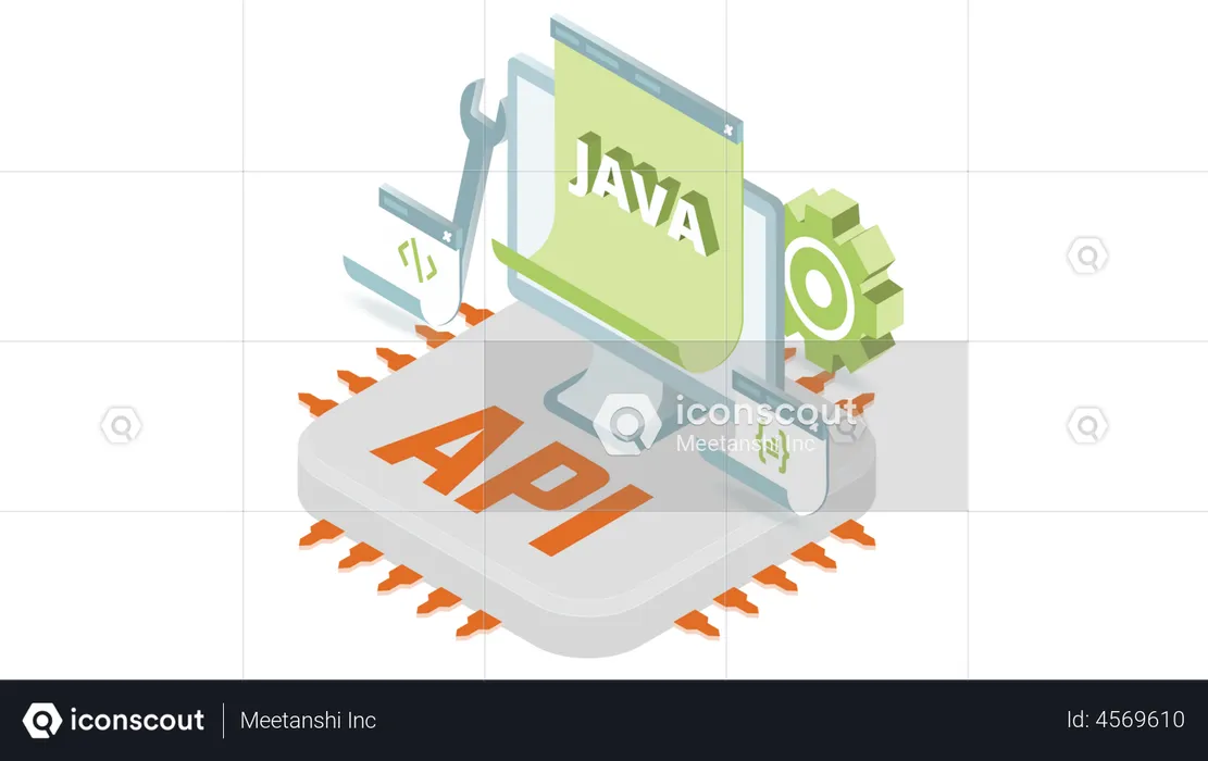 JAVA api integration  Illustration