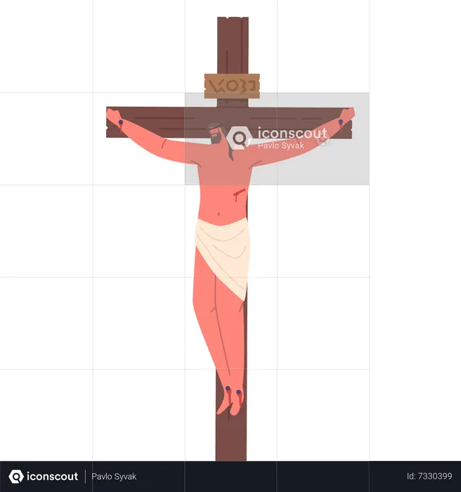 Jesus Crucifixion  Illustration