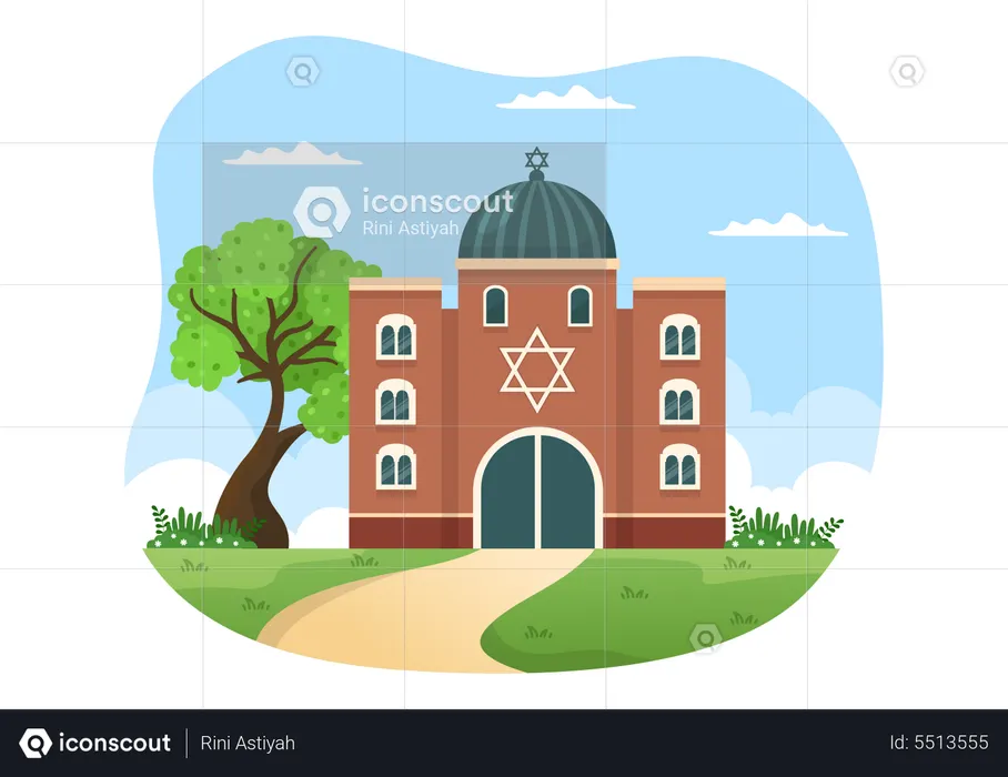Jew Place  Illustration