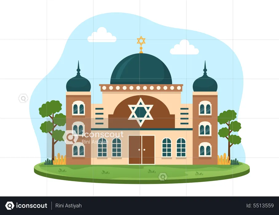 Jew place  Illustration