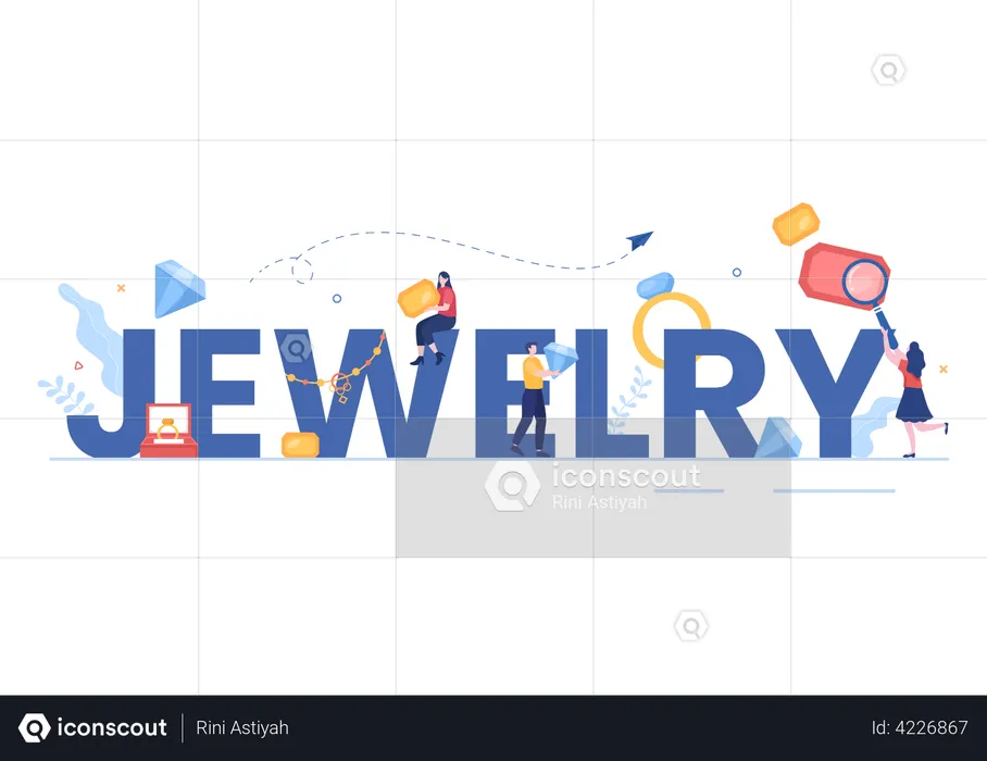 Jewelry Accessories  Illustration