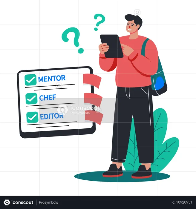 Job Hunting  Illustration