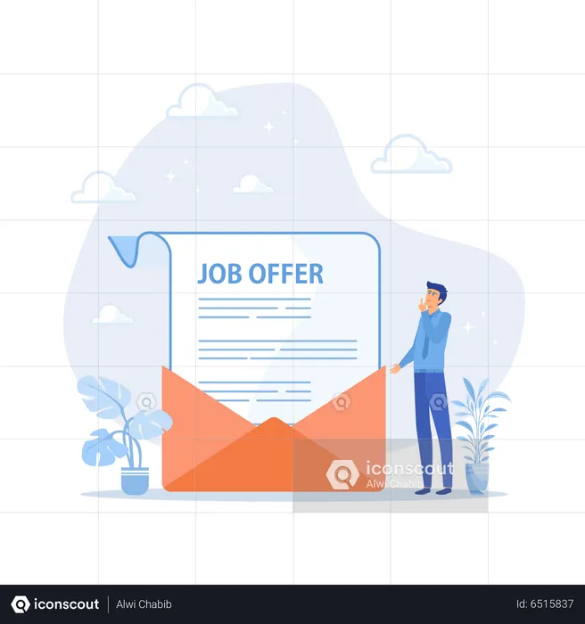 Job Offer  Illustration