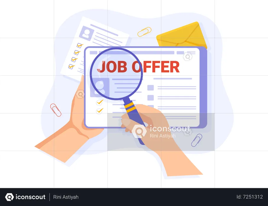 Job offer letter  Illustration