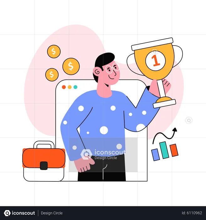 Job Promotion  Illustration