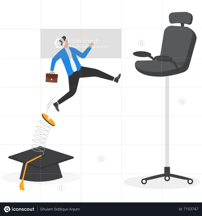 Job promotion  Illustration