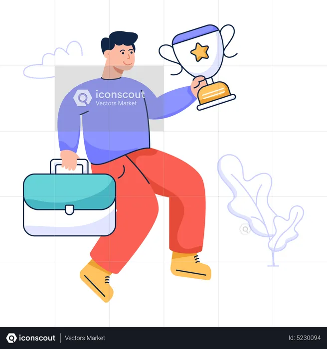 Job Promotion  Illustration