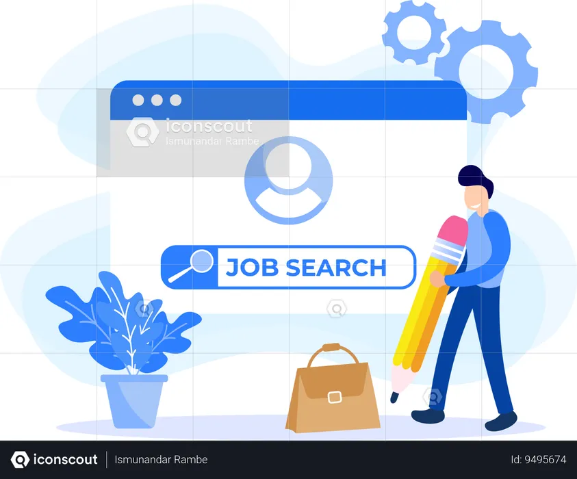 Job Recruitment  Illustration