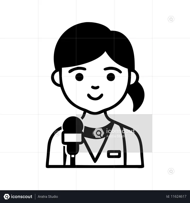 Journalist  Illustration