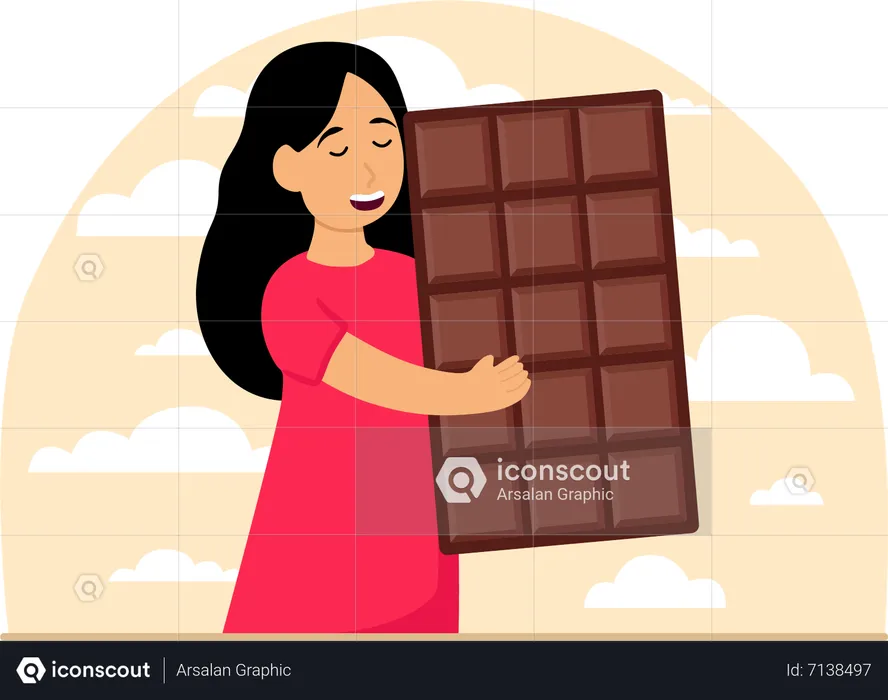 Journée internationale du chocolat  Illustration