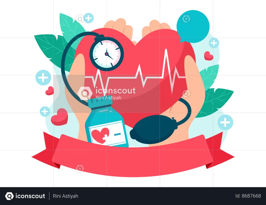 Journée mondiale de l'hypertension  Illustration