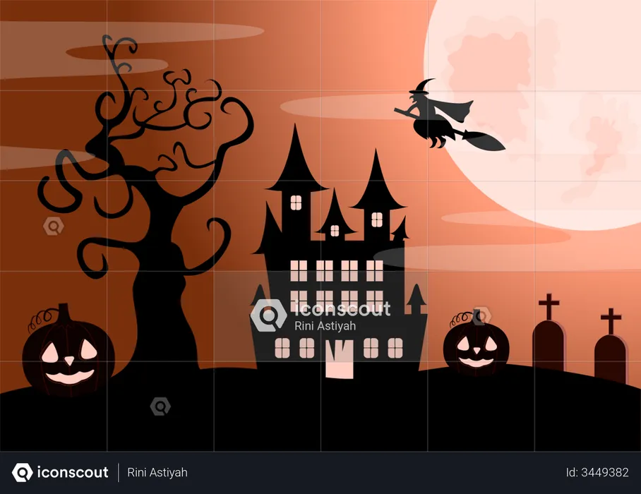 Joyeux Halloween  Illustration