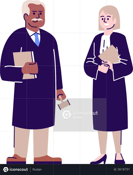 Judges  Illustration