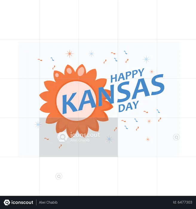 Dia do Kansas  Ilustração