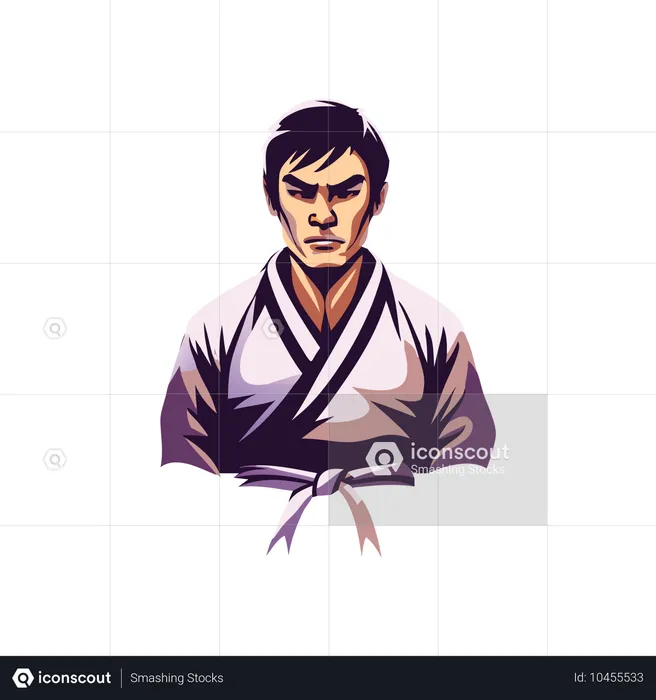 Karate-Experte  Illustration