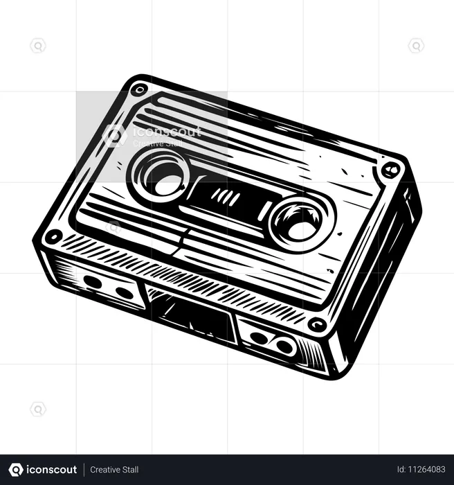 Kassette  Illustration